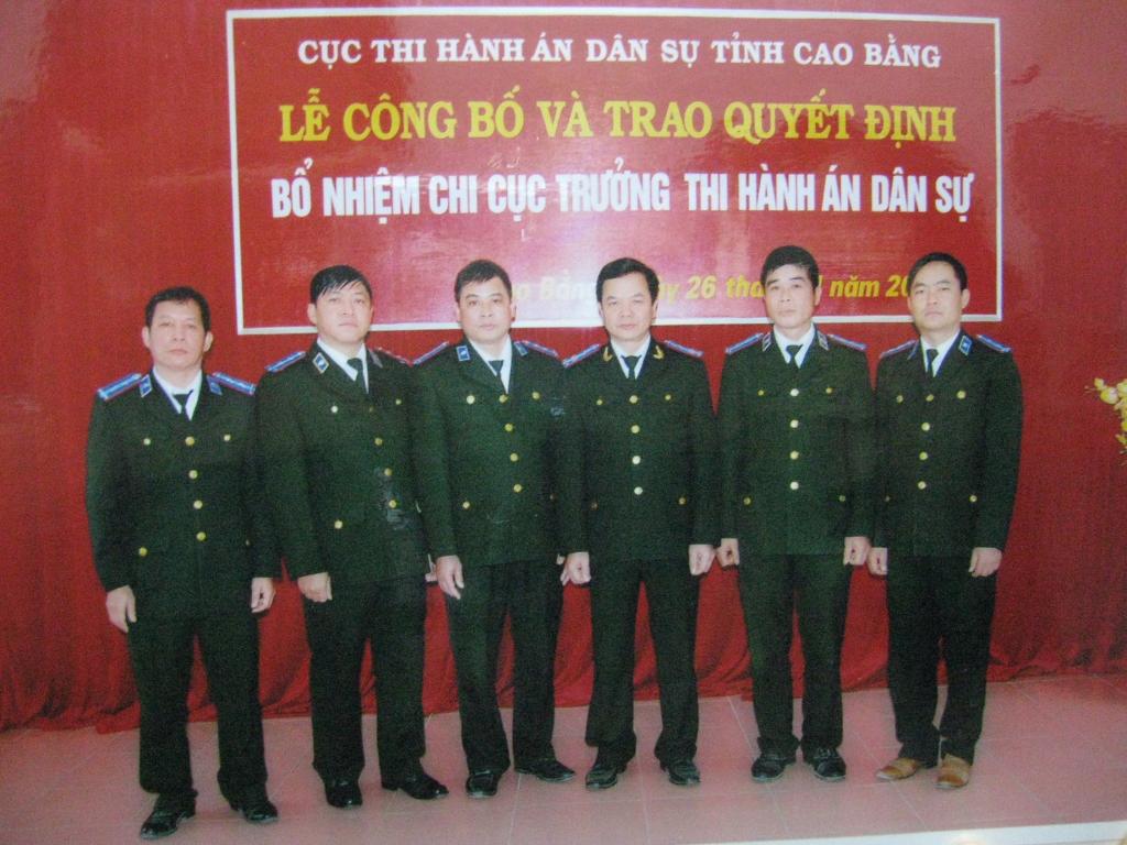 Cục Thi hành án dân sự tỉnh Cao Bằng