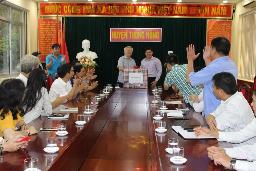 BQL Chương trình hỗ trợ phát triển - huyện Thông Nông