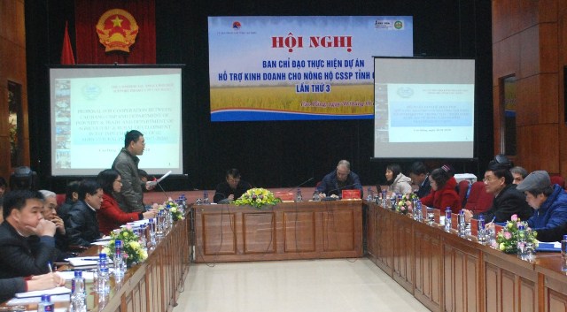 Dự án hỗ trợ kinh doanh cho nông hộ (CSSP) tỉnh Cao Bằng